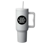Madison 40 oz Tumbler with Handle and Straw Lid