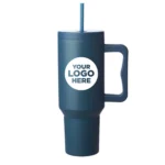 Madison 40 oz Tumbler with Handle and Straw Lid