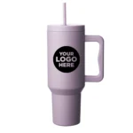 Madison 40 oz Tumbler with Handle and Straw Lid