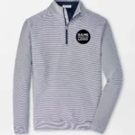 Peter Millar® Perth Sugar Stripe Performance Quarter-Zip