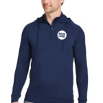 Swannies Golf Unisex Vandyke Quarter-Zip Hooded Sweatshirt