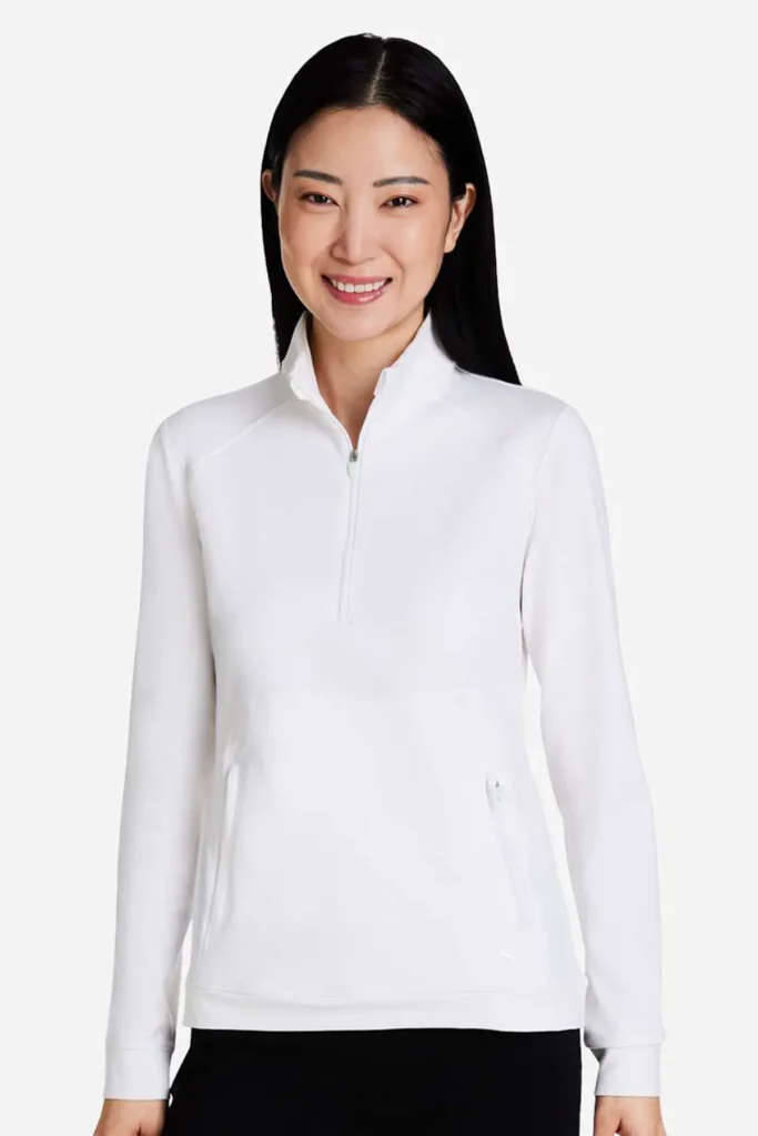 PUMA GOLF Ladies' Cloudspun Rockaway Quarter-Zip