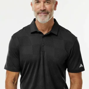 Adidas® Ultimate365 Textured Polo Shirt