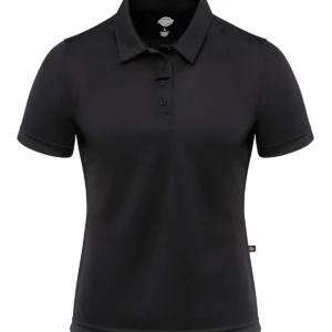 Dickie's Women's Tactical Short Sleeve Polo - Black