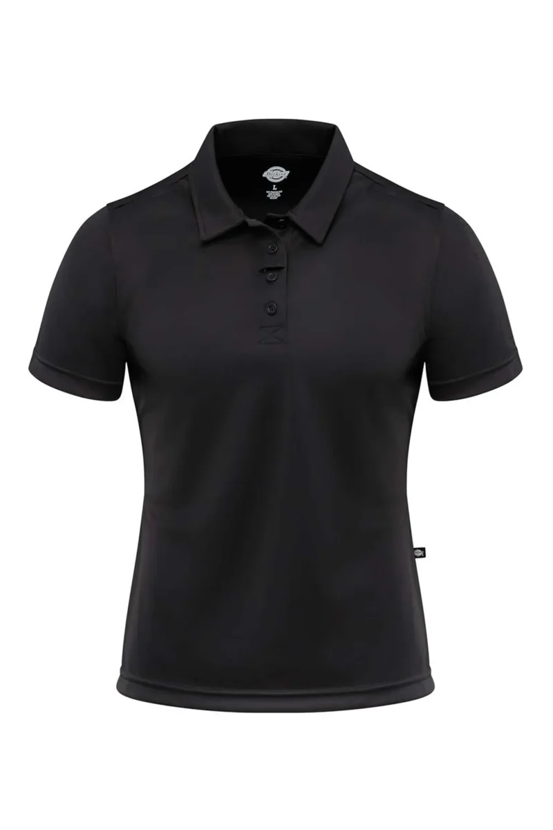 Dickie's Women's Tactical Short Sleeve Polo - Black