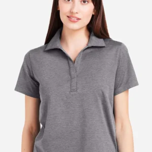 GLYDER LLC Ladies' Marbled Fairway Polo