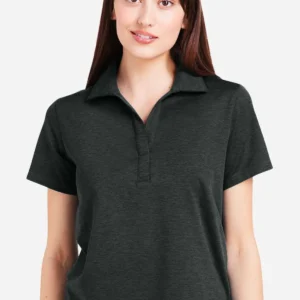 GLYDER LLC Ladies' Marbled Fairway Polo