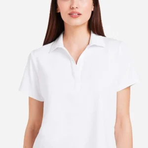 GLYDER LLC Ladies' Marbled Fairway Polo