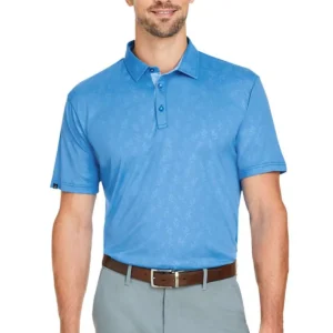 SWANNIES GOLF APPAREL Men's Barrett Embossed Polo