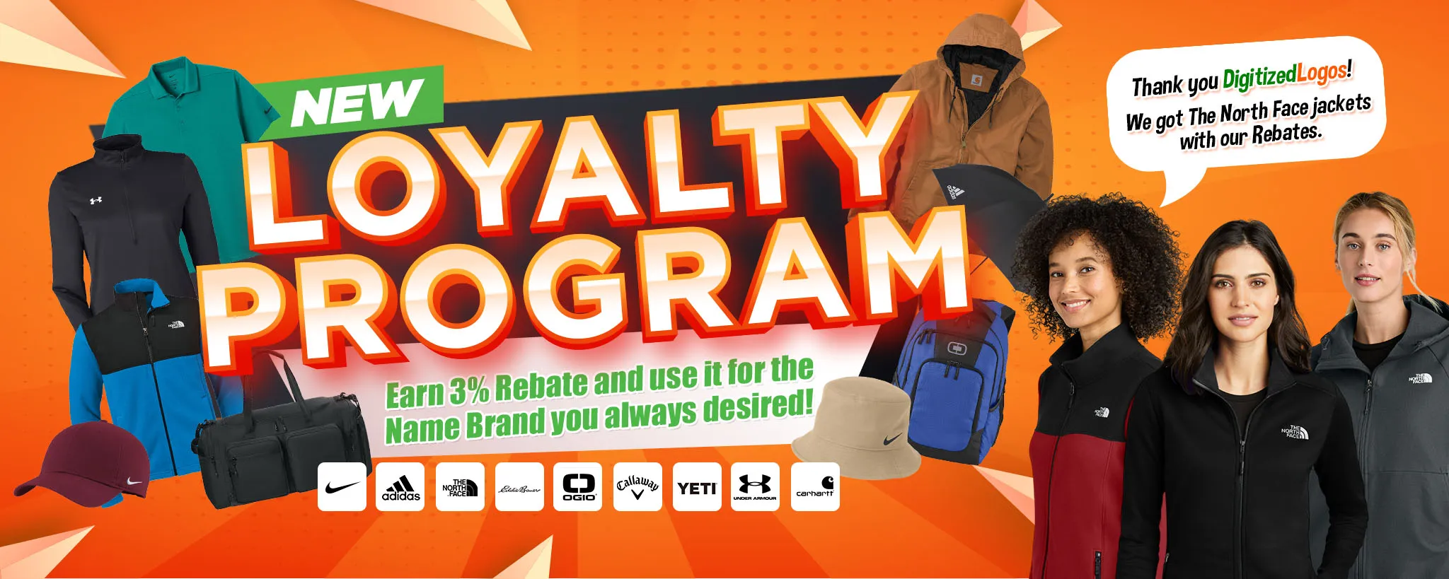 Digitized Logos loyalty program
