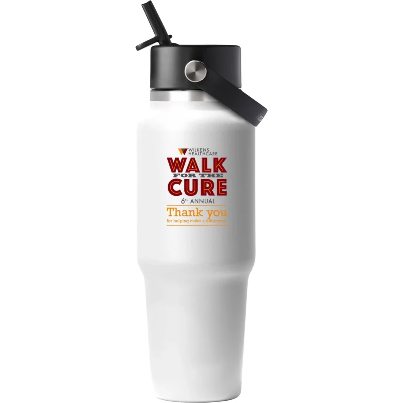 hydro flask® travel bottle with flex straw cap 32oz