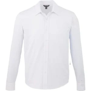 men's tatra eco knit long sleeve button up shirt
