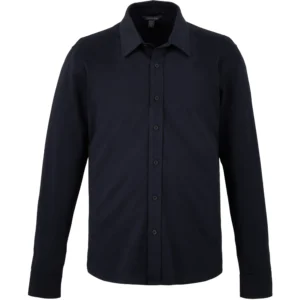 men's tatra eco knit long sleeve button up shirt
