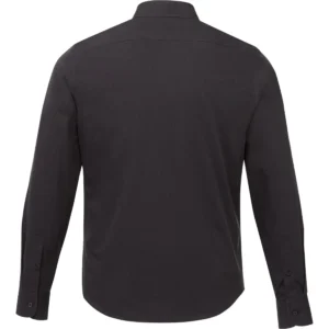 untuckit black stone wrinkle free long sleeve shirt men's