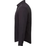 men's untuckit black stone wrinkle free long sleeve slim fit button up shirt