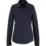 women's tatra eco knit long sleeve button up shirt