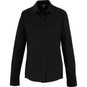 women's tatra eco knit long sleeve button up shirt