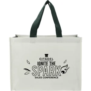rpet laminated matte shopper tote